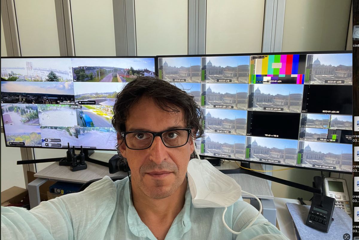 Control Room Vatican Feed