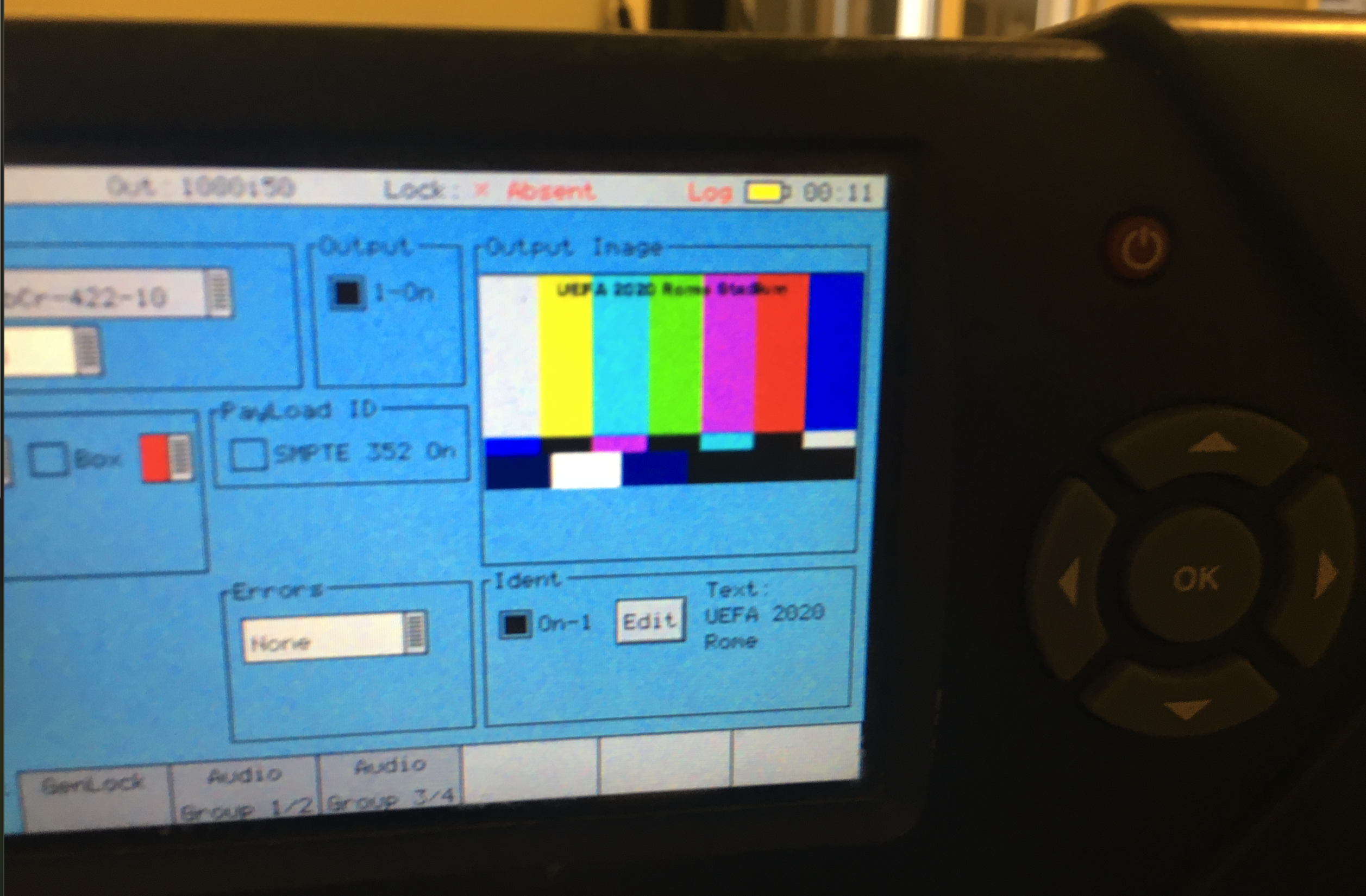 Signal Generator — UEFA 2020 Rome